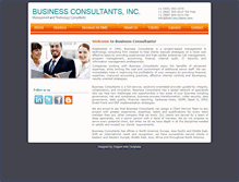 Tablet Screenshot of bizzconsultants.com